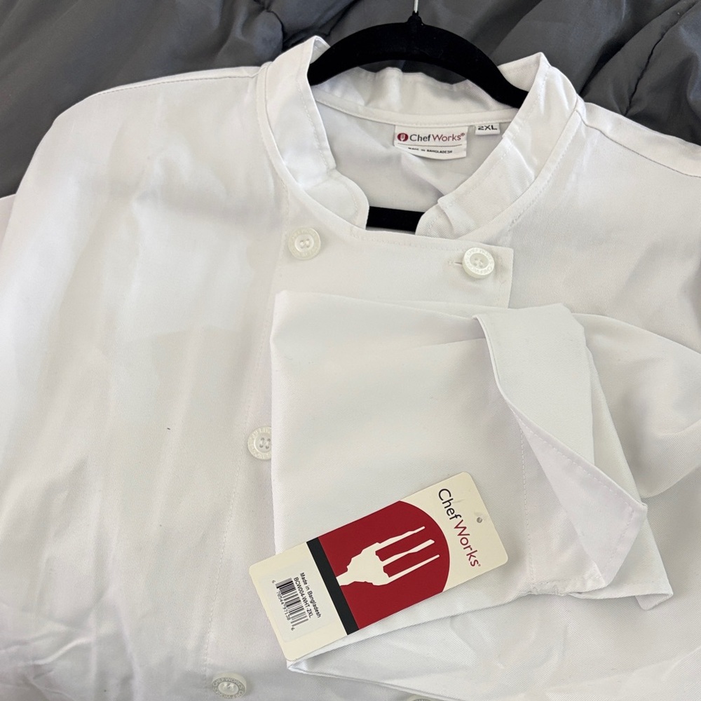 White Men or women chef coat